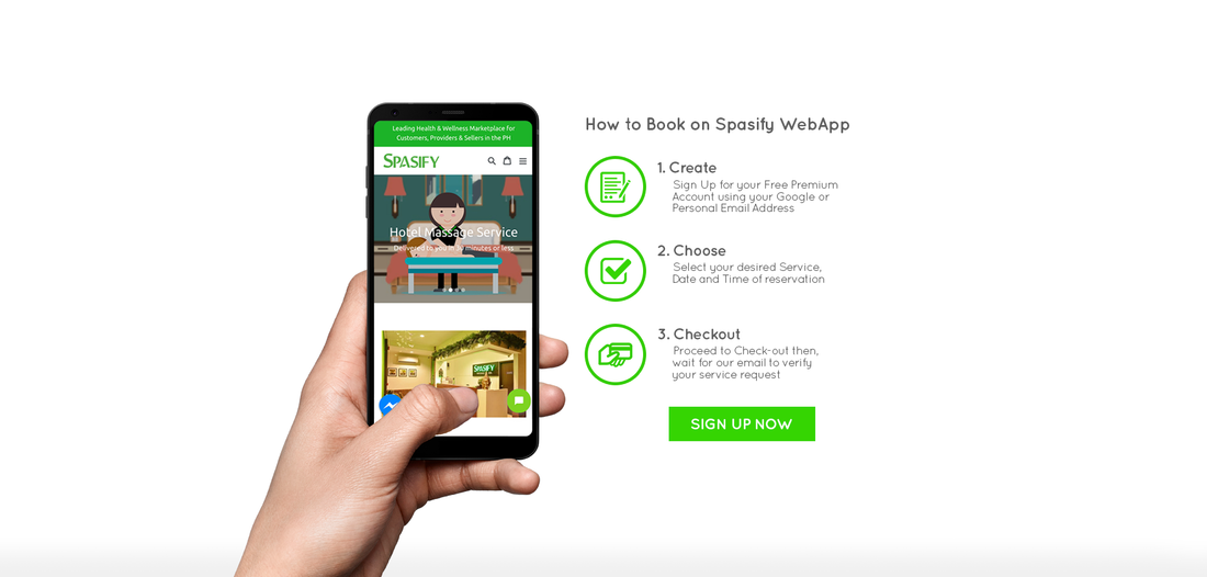 Spasify Massage and Spa On-Demand (How to Book?)