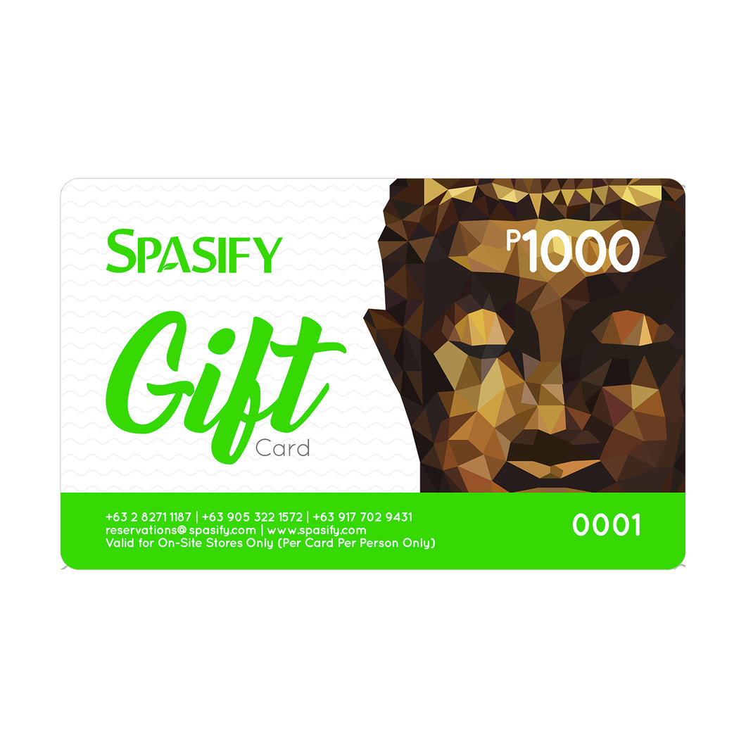 P1,000 Spasify Gift Card
