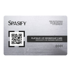 Spasify Platinum VIP Membership Card