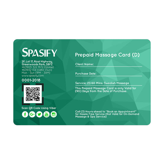 Spasify Diamond Prepaid Cards