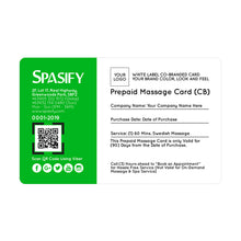 Load image into Gallery viewer, Spasify Co Branded Prepaid Cards