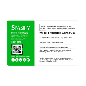Spasify Co Branded Prepaid Cards