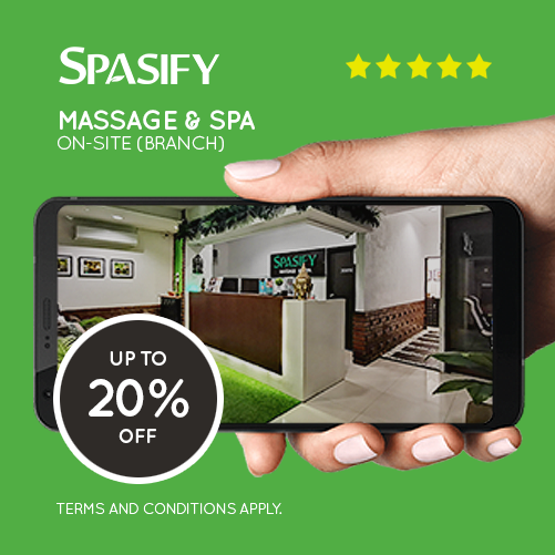 20% Off on Spasify Massage & Spa On-Site (Branch)