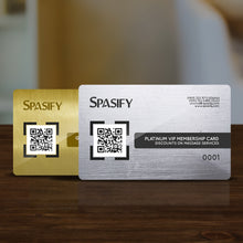 Load image into Gallery viewer, Spasify Gold VIP Membership Card