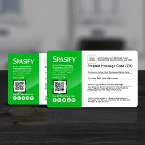 Spasify Co Branded Prepaid Cards