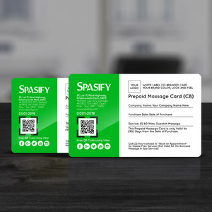 Spasify Co Branded Prepaid Cards