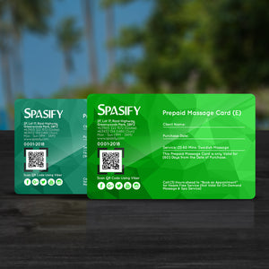 Spasify Emerald Prepaid Cards